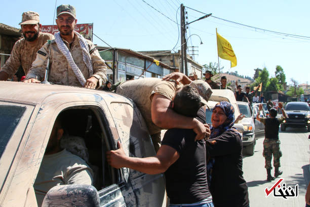 تصاویر : استقبال از رزمندگان حزب الله پس از بازگشت