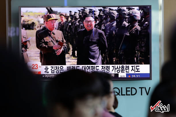 تصاویر : کره‌شمالی سه موشک کوتاه‌برد پرتاب کرد