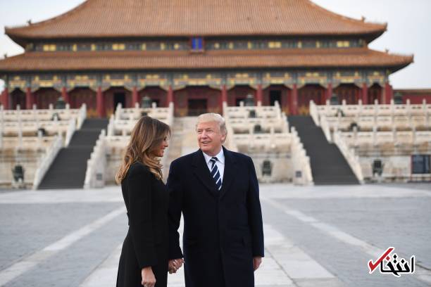 تصاویر : استقبال رییس جمهور چین از ترامپ در شهر ممنوعه
