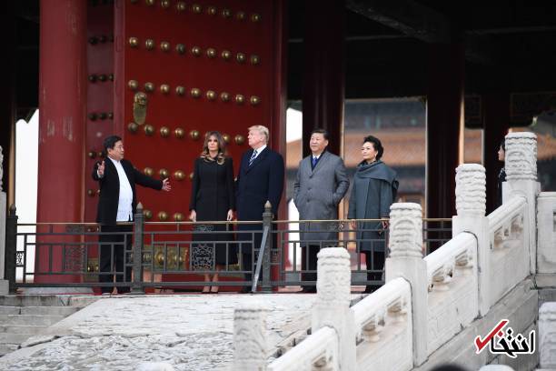 تصاویر : استقبال رییس جمهور چین از ترامپ در شهر ممنوعه