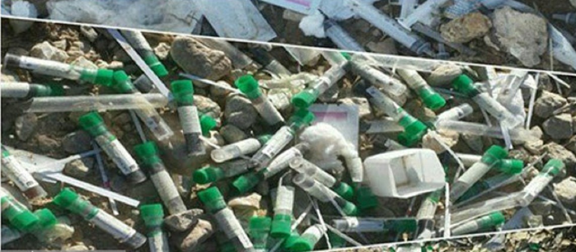تخلیه زباله‌های عفونی در ساحل کارون/ محیط زیست خوزستان: از طریق مراجع قضایی پیگیری می‌شود