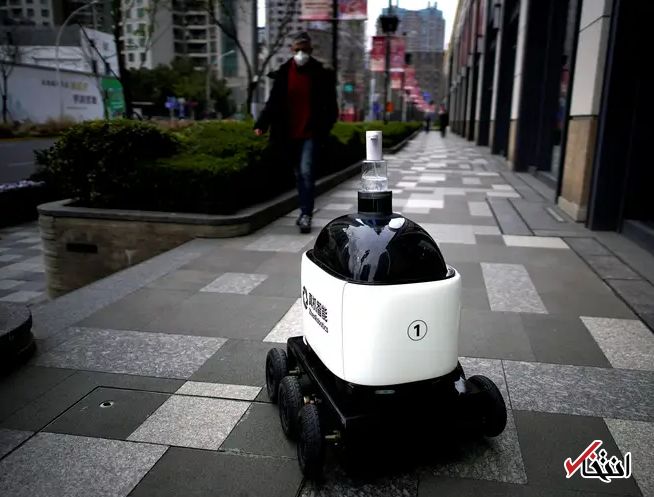 نگاهی به فعالیت ربات های ضدعفونی کننده در چین+تصاویر
