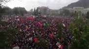 ویدیو / تظاهرات یک میلیون نفر در پایتخت شیلی علیه گرانی