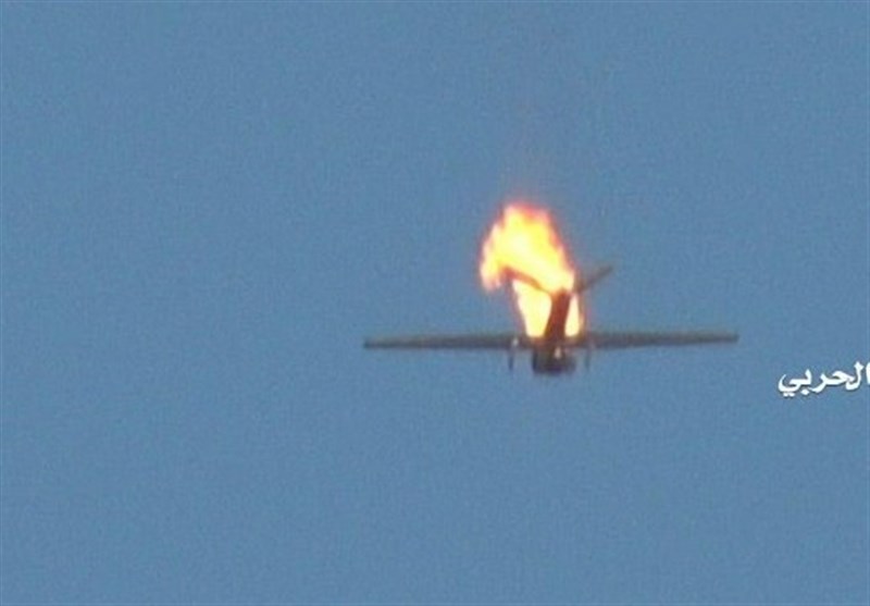 سرنگونی هواپیمای جاسوسی عربستان در الجوف / سخنگوی نیروهای مسلح یمن: این هواپیما ساخت ترکیه بوده