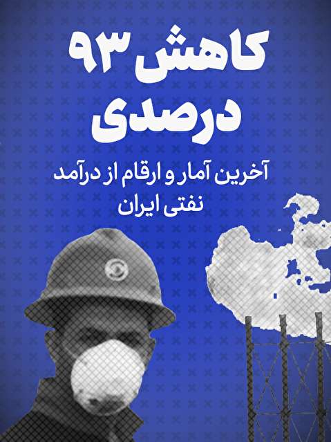 تماشا کنید: کاهش ۹۳ درصدی / آخرین آمار و ارقام از درآمد نفتی ایران