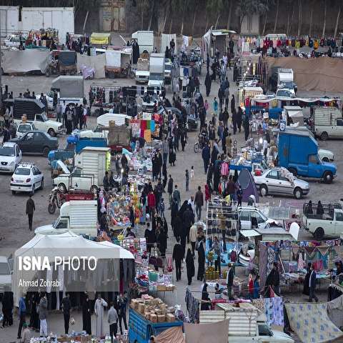 تصاویر: جمعه بازار قم در شرایط کرونایی