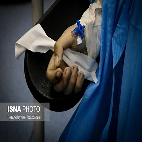 تصاویر: عمل اهدای عضو در بیمارستان گلستان اهواز