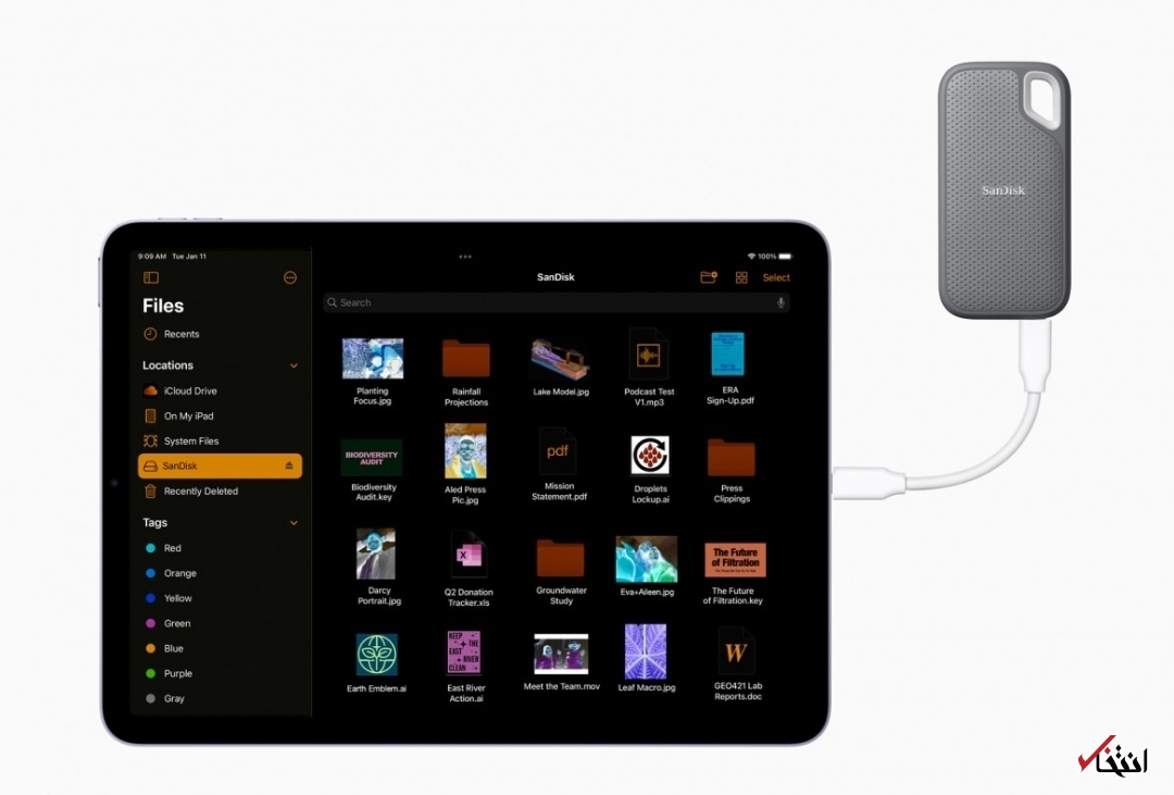 اپل از آیپد ایر جدید با چیپست M۱ و پشتیبانی از ۵G رونمایی کرد اپل از آیپد ایر جدید با چیپست M۱ و پشتیبانی از ۵G رونمایی کرد