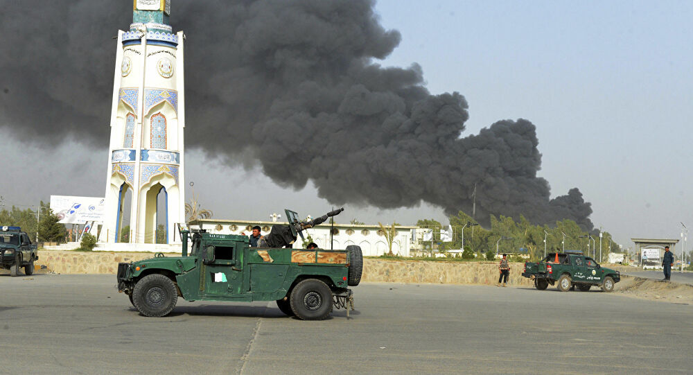 حمله به مقر سازمان ملل در افغانستان / یک نیروی پلیس کشته شد