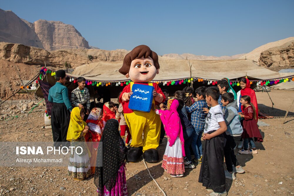 تصاویر: جشنواره طعم کتاب با عشایر - گتوند