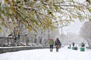 ویدیو / بارش شدید برف خلخال در استان اردبیل
