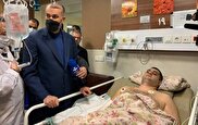 ویدیو / انتقال مجروحان حادثه سفارت آذربایجان به باکو