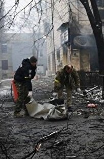 ویدیویی عجیب از جنگ خانه به خانه در اوکراین
