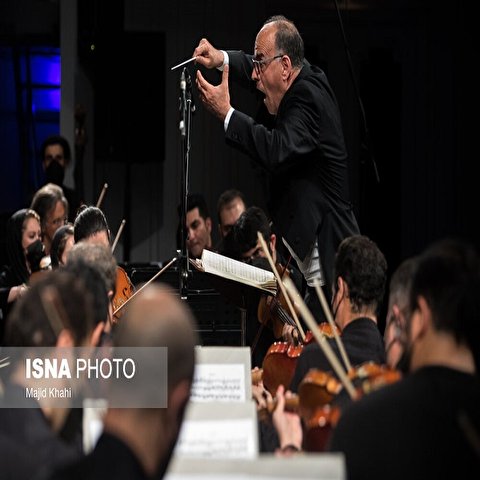 تصاویر: اجرای ارکستر سمفونیک تهران به رهبری نصیر حیدریان