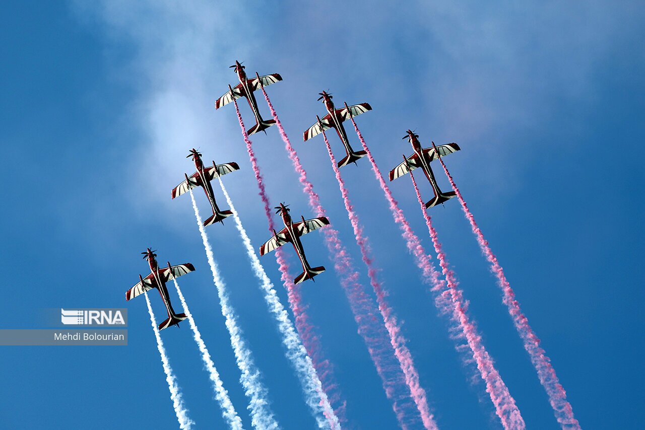 تصاویر: نمایش هوایی به مناسبت روز ملی قطر