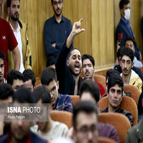 تصاویر: حضور سخنگوی دولت در دانشگاه بوعلی سینا همدان