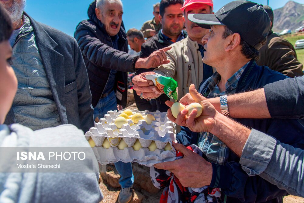 تصاویر: آیین «ورف چال» در روستای «آب اسک» آمل